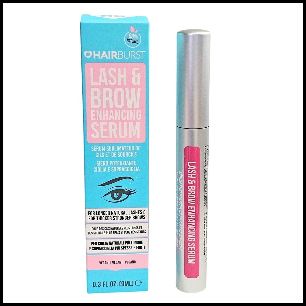 Hairburst Lash & Brow Enhancing Serum For Longer Thicker Lashes 0.3 fl oz Full S